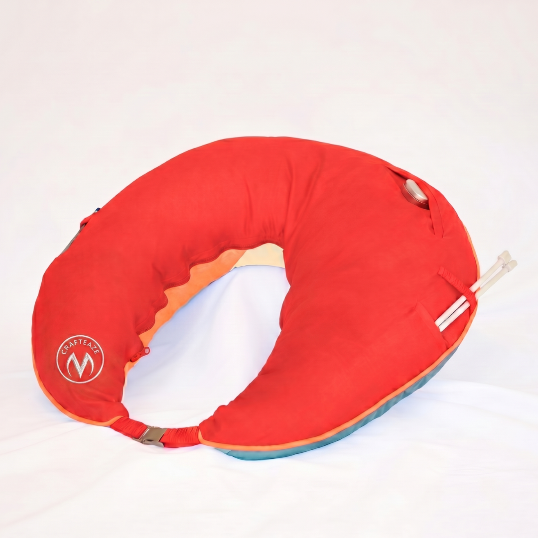 Velvet Rain Pattern Maker's Pillow