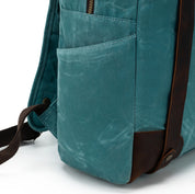 Maker's Canvas Backpack Teal