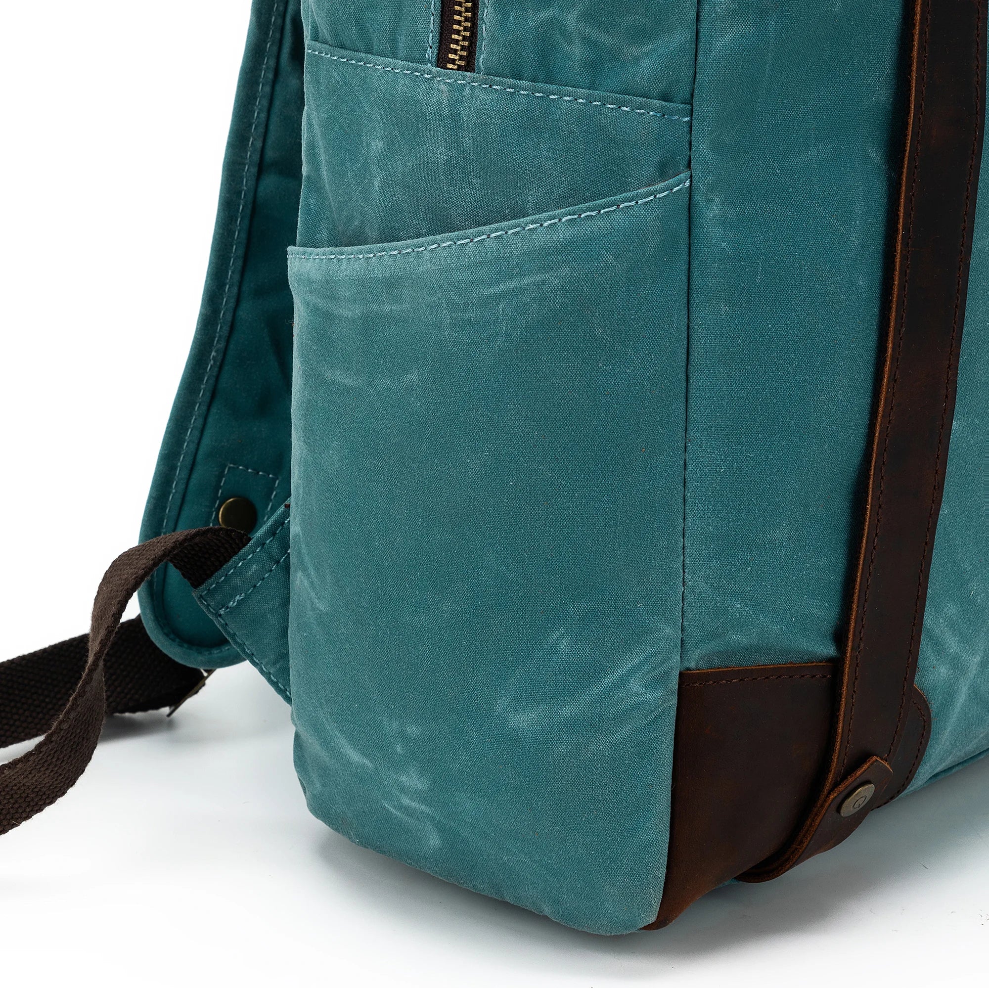 Maker's Canvas Backpack Teal