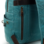 Maker's Canvas Backpack Teal