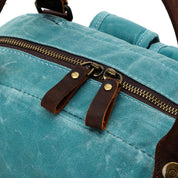 Maker's Canvas Backpack Teal