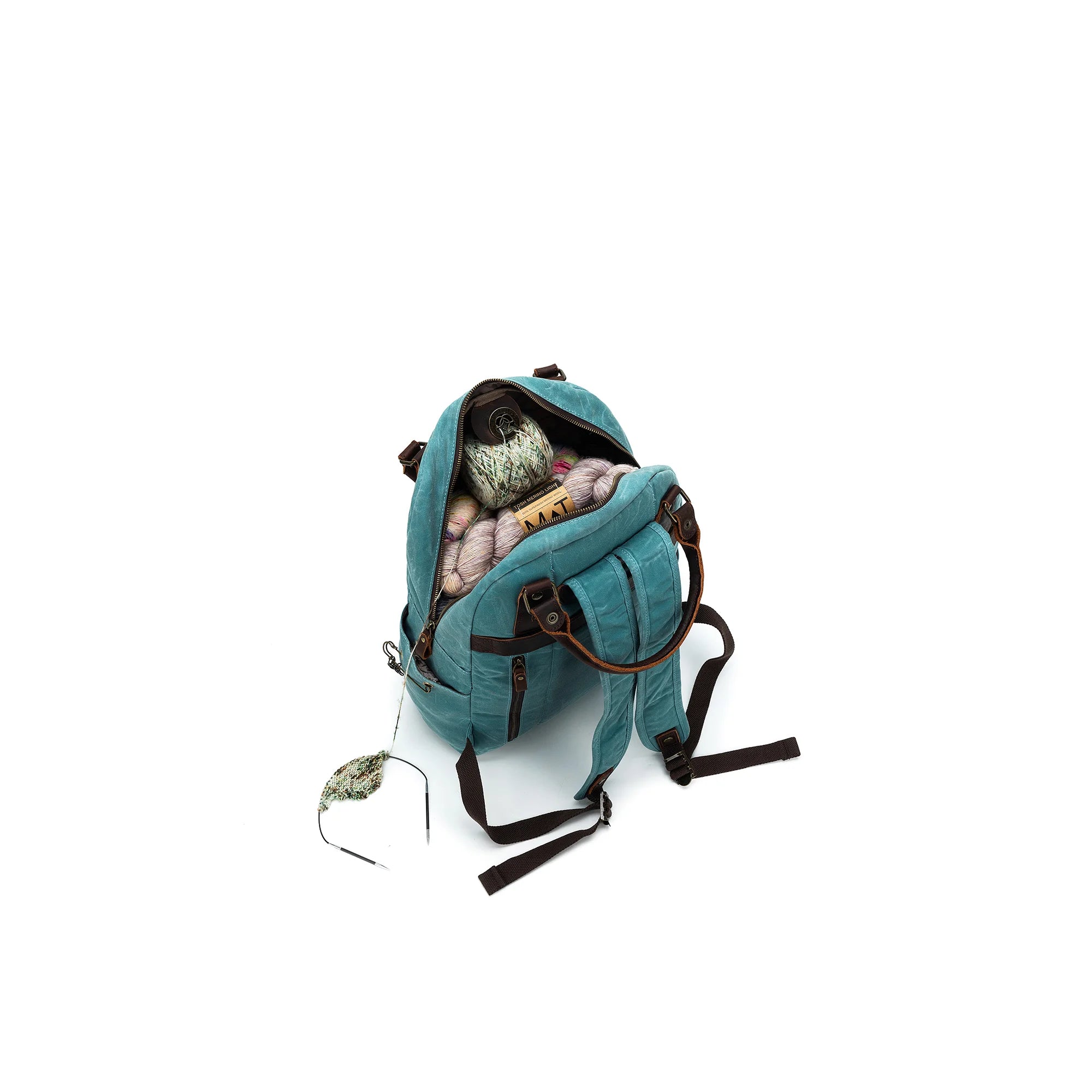 Maker's Canvas Backpack Teal