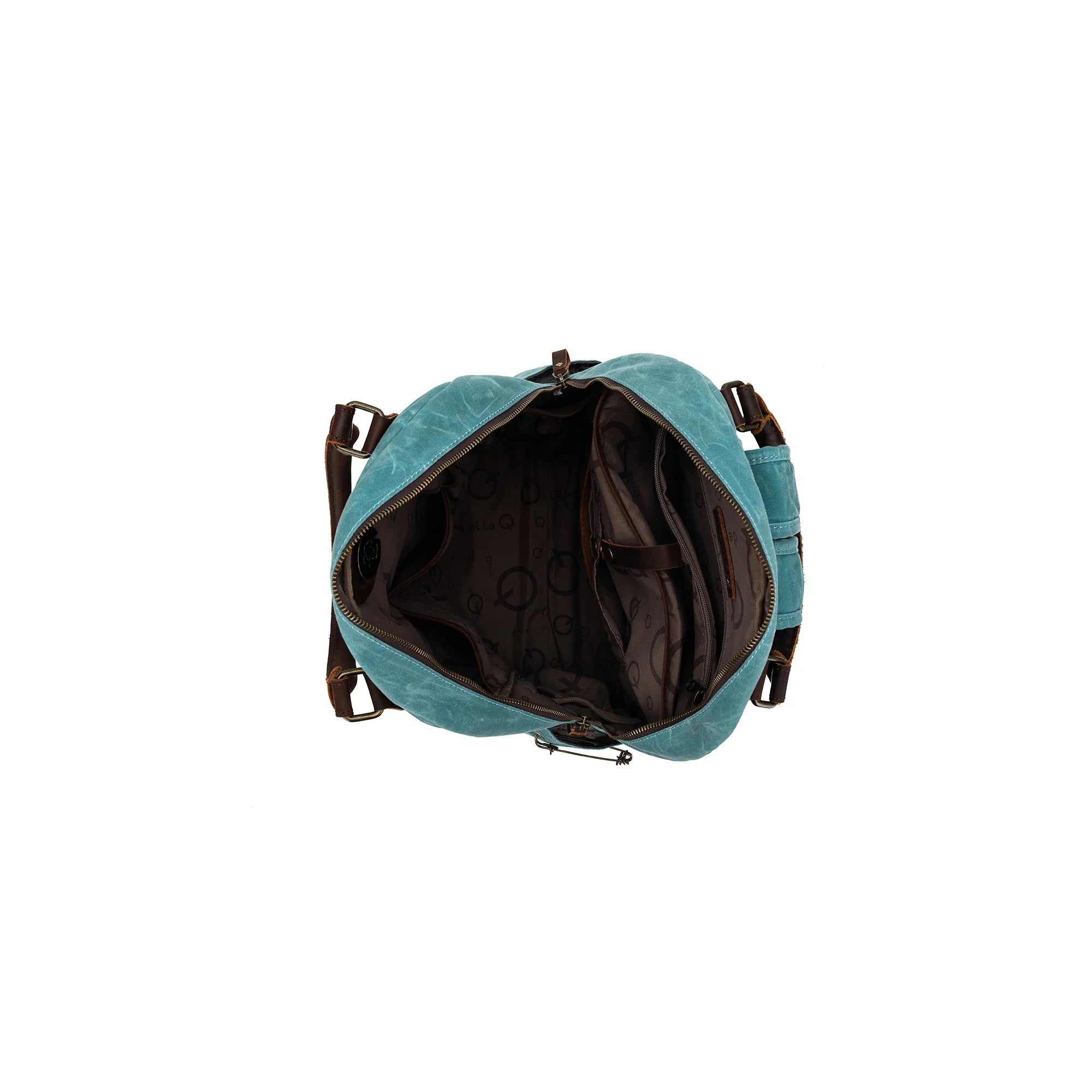 Maker's Canvas Backpack Teal