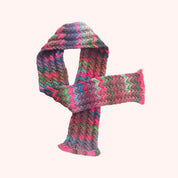 Tropic Mirage Crochet Scarf Pattern by Tiffany