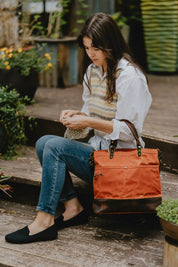 Maker's Canvas Tote Olive