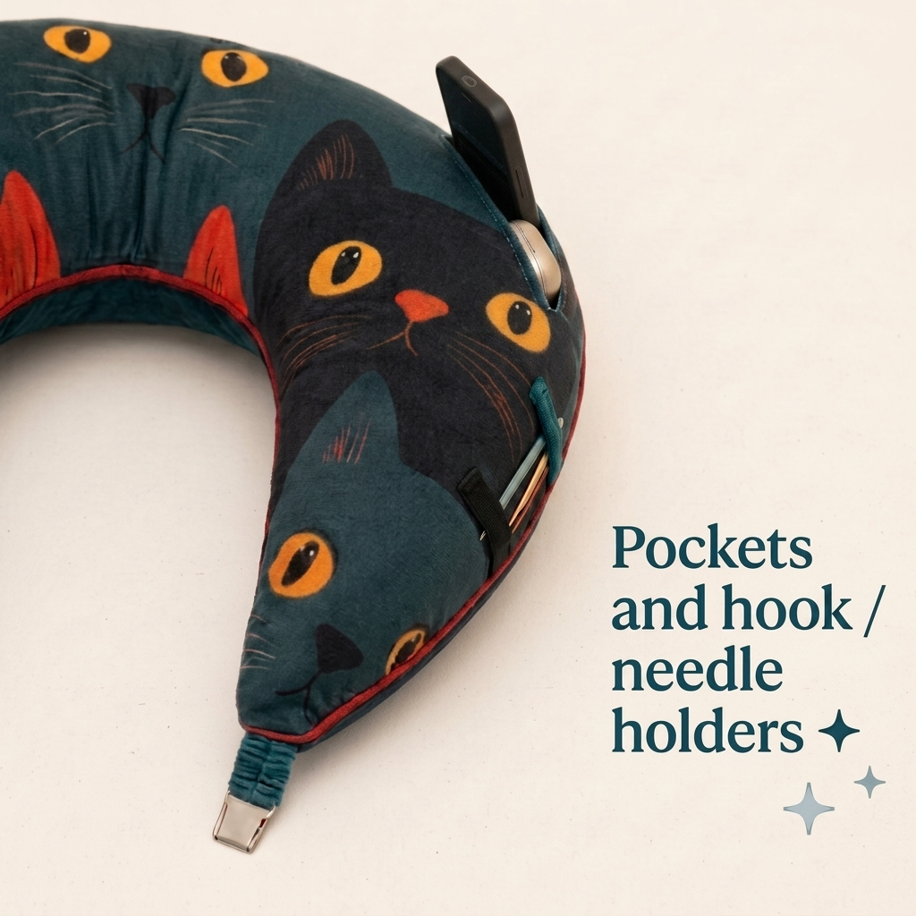 Funda de terciopelo para máquina de amante de los gatos