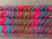 Tropic Mirage Crochet Scarf Pattern by Tiffany