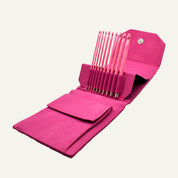 BLUSH 6" Crochet Hook Set - Fuchsia Denim Effect