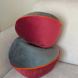 Velvet · Red/Grey