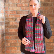 Tropic Mirage Crochet Scarf Pattern by Tiffany