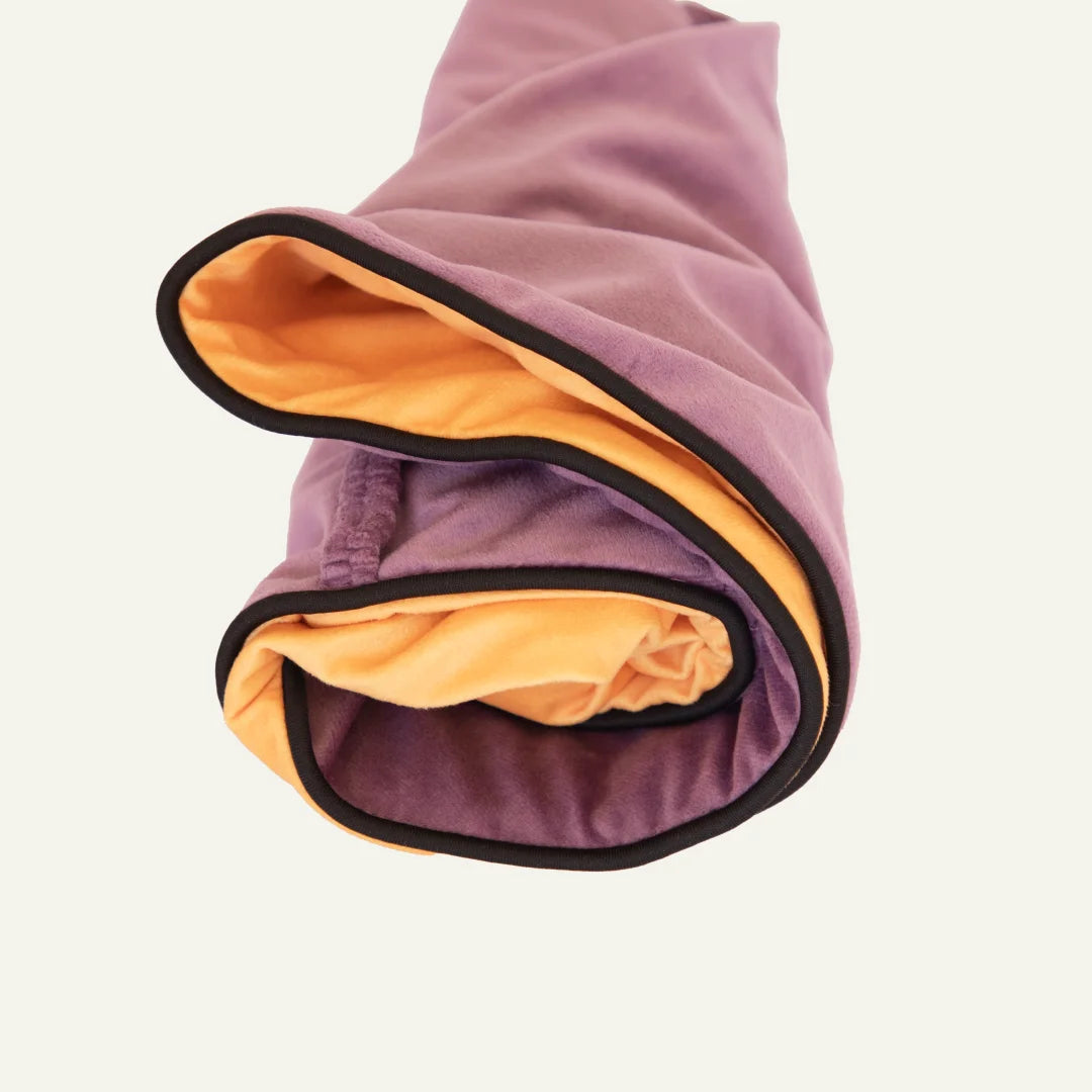 Velvet Purple/Orange Maker's Cover