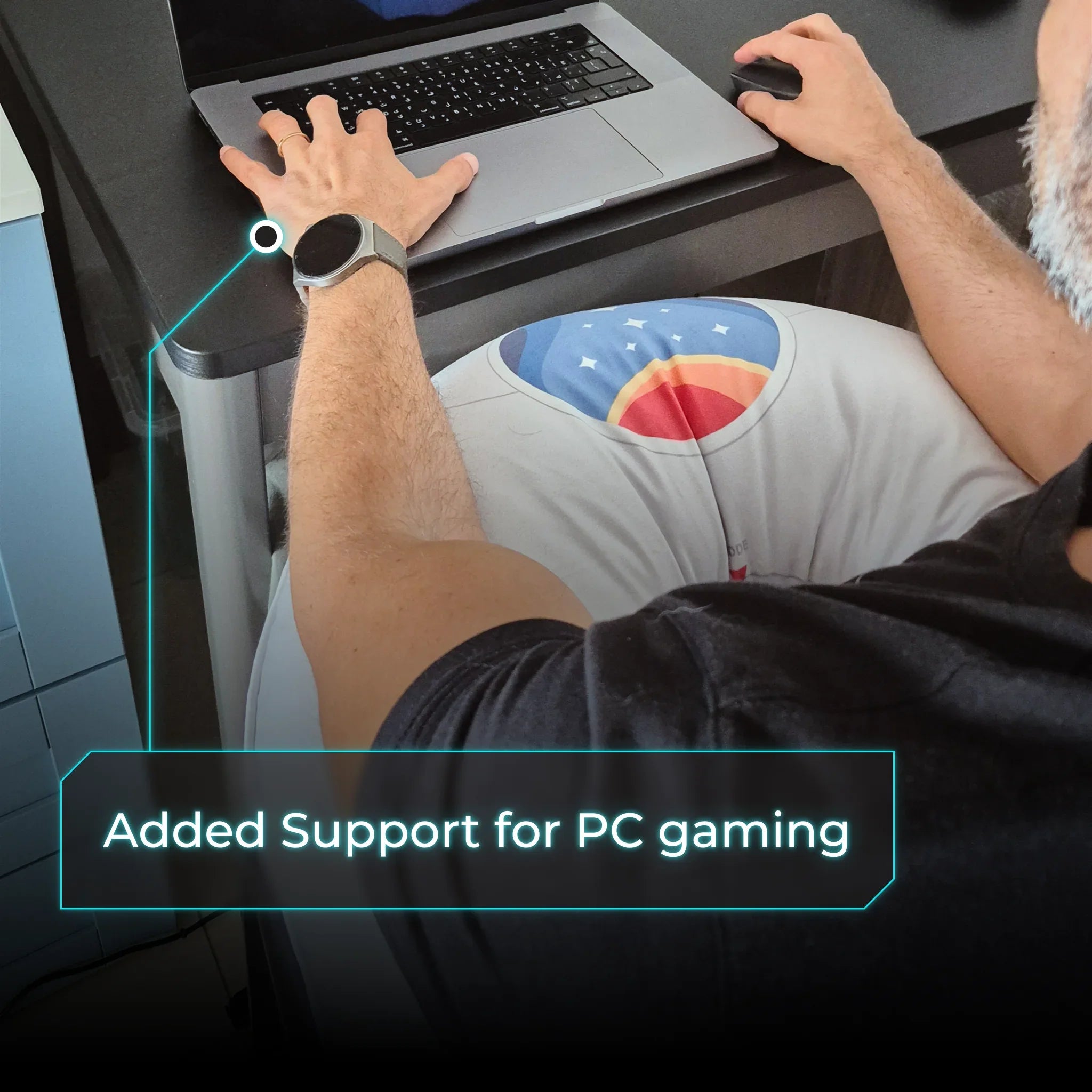 Double Barrel Gaming Pillow