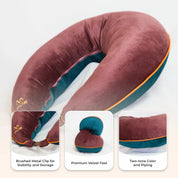 Premium Velvet - Pink/Blue