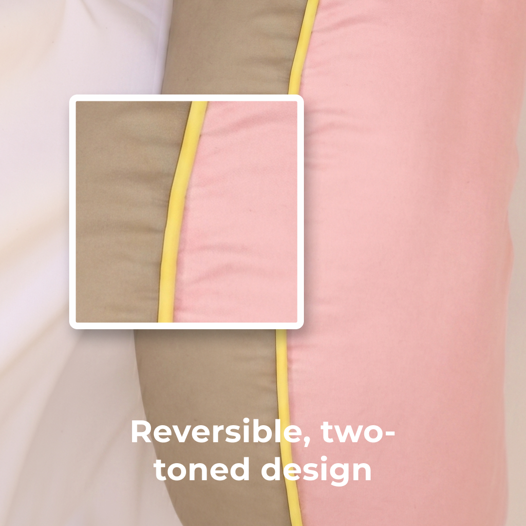 Velvet Peach/Khaki Maker's Pillow